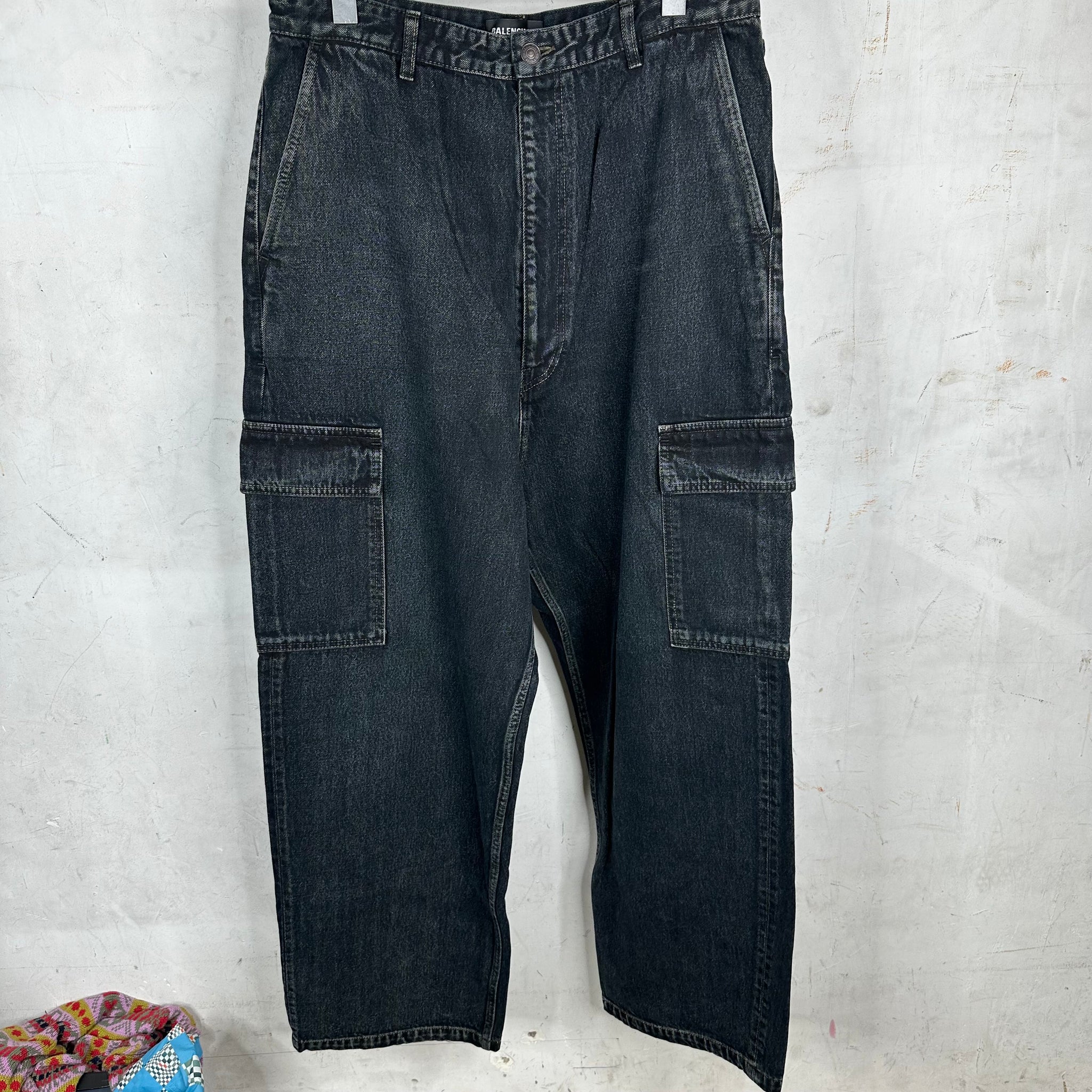 Balenciaga Overdyed Cargo Jeans