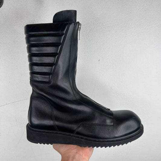 Rick Owens Basket Creeper Zipper Boots