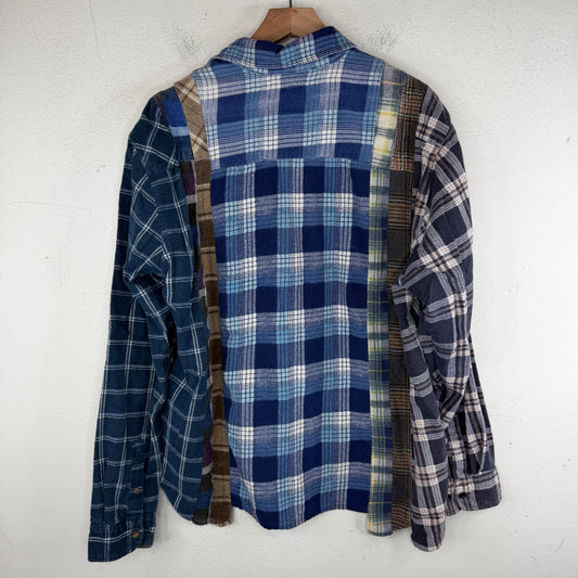 Needles Rebuild 7 Cut Button Up Flannel