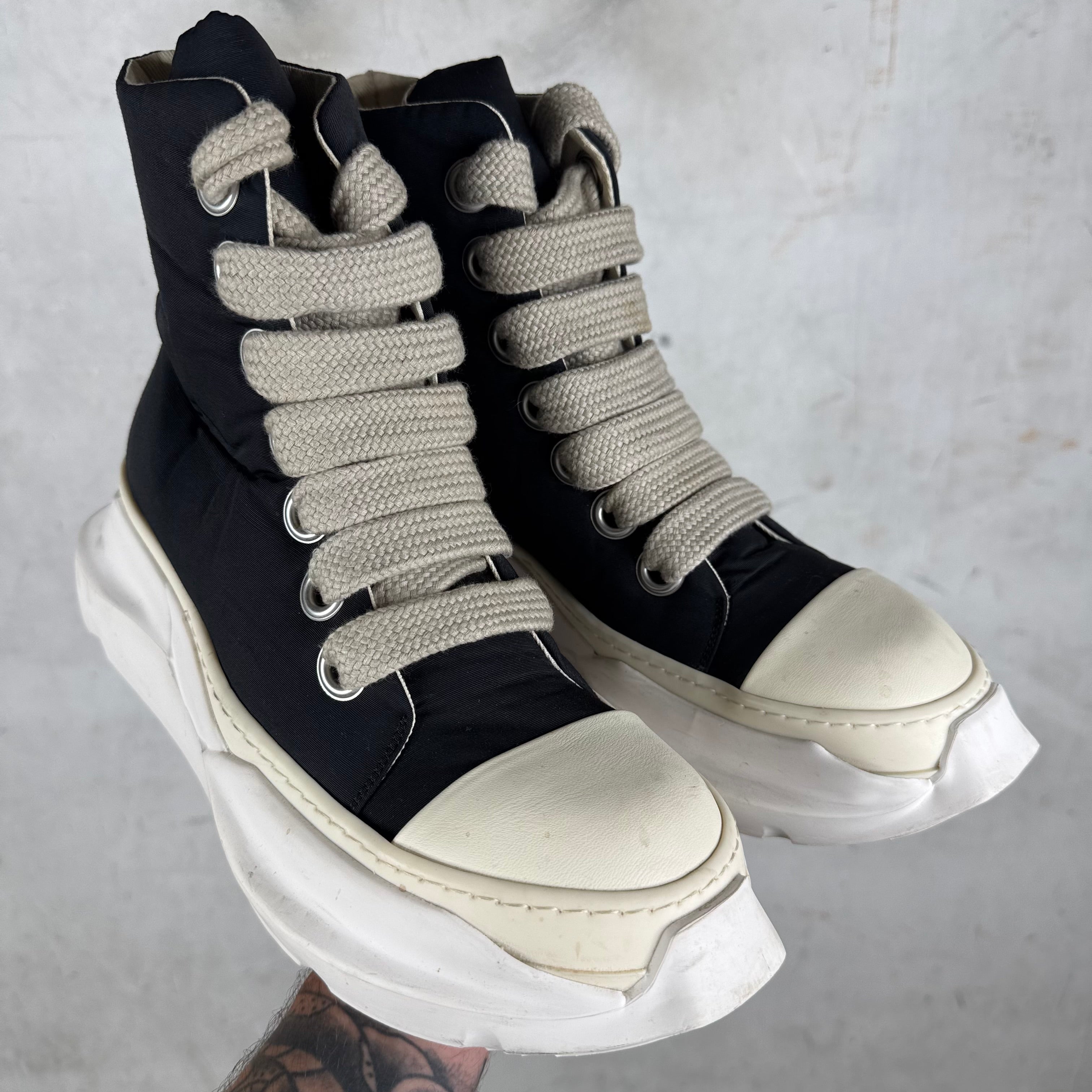 DRKSHDW Padded Abstract Jumbo Lace Ramones – www.Lukes.store