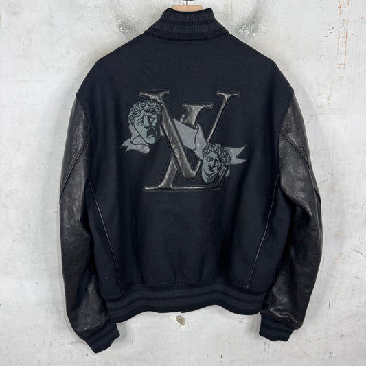 Louis Vuitton Wool Leather Monogram Mask Varsity