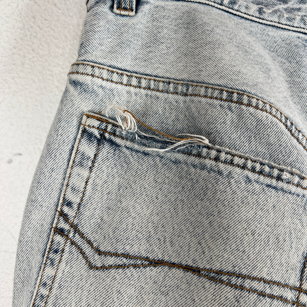 Balenciaga Light Wash Baggy Jeans