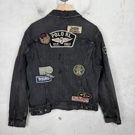 Ralph Lauren Racing Patch Denim Jacket