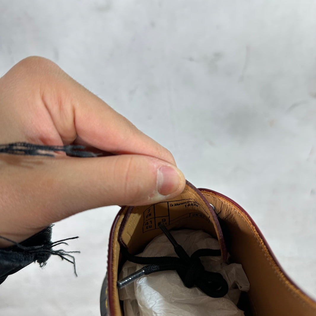 Dr. Martens x CDG Oxblood Derby