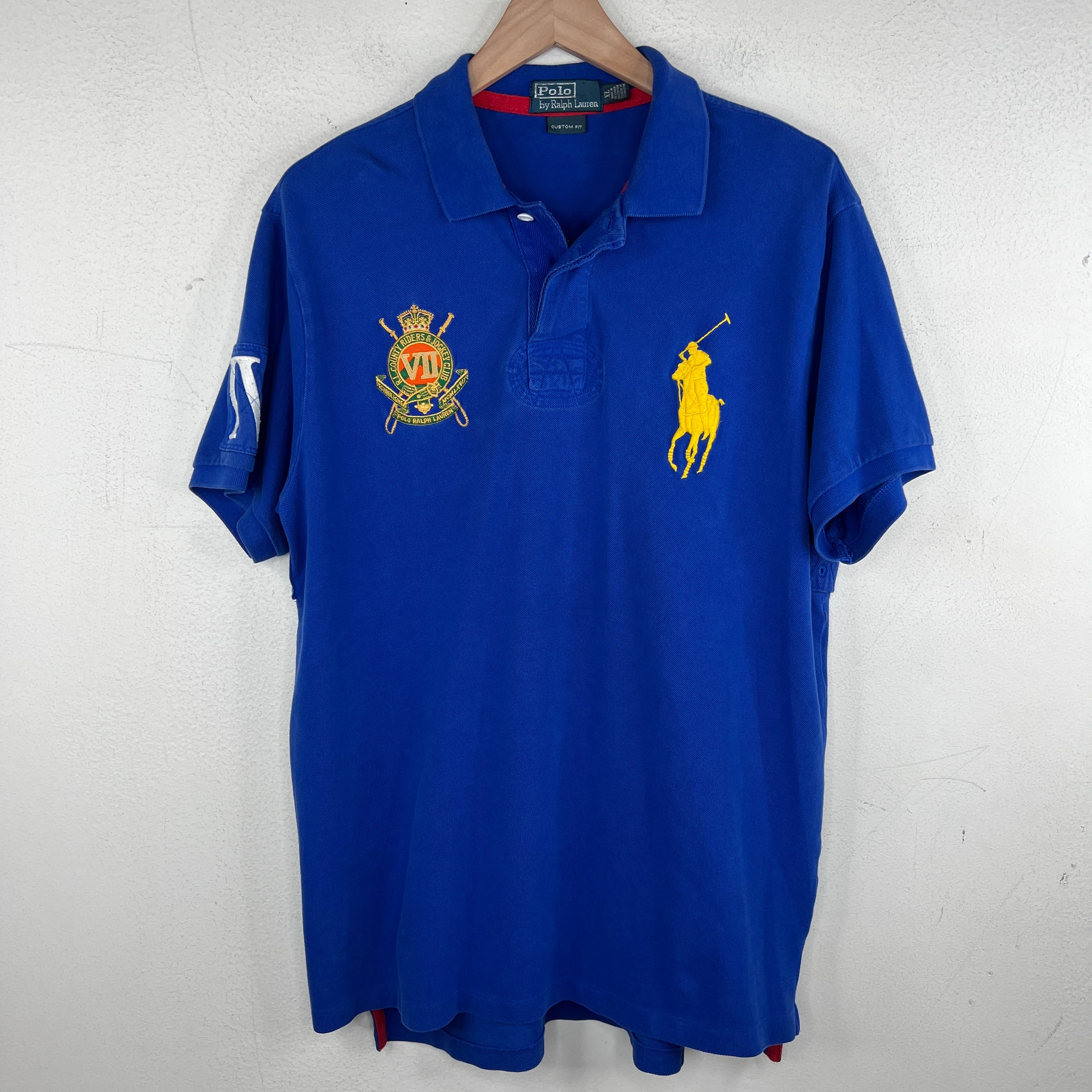 Polo Ralph Lauren Blue VII Polo T-Shirt – www.Lukes.store
