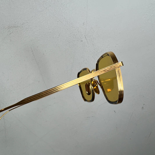 JMM Gold Wyatt Sunglasses