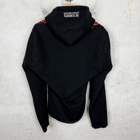 Vetements Misplaced Skull Hoodie