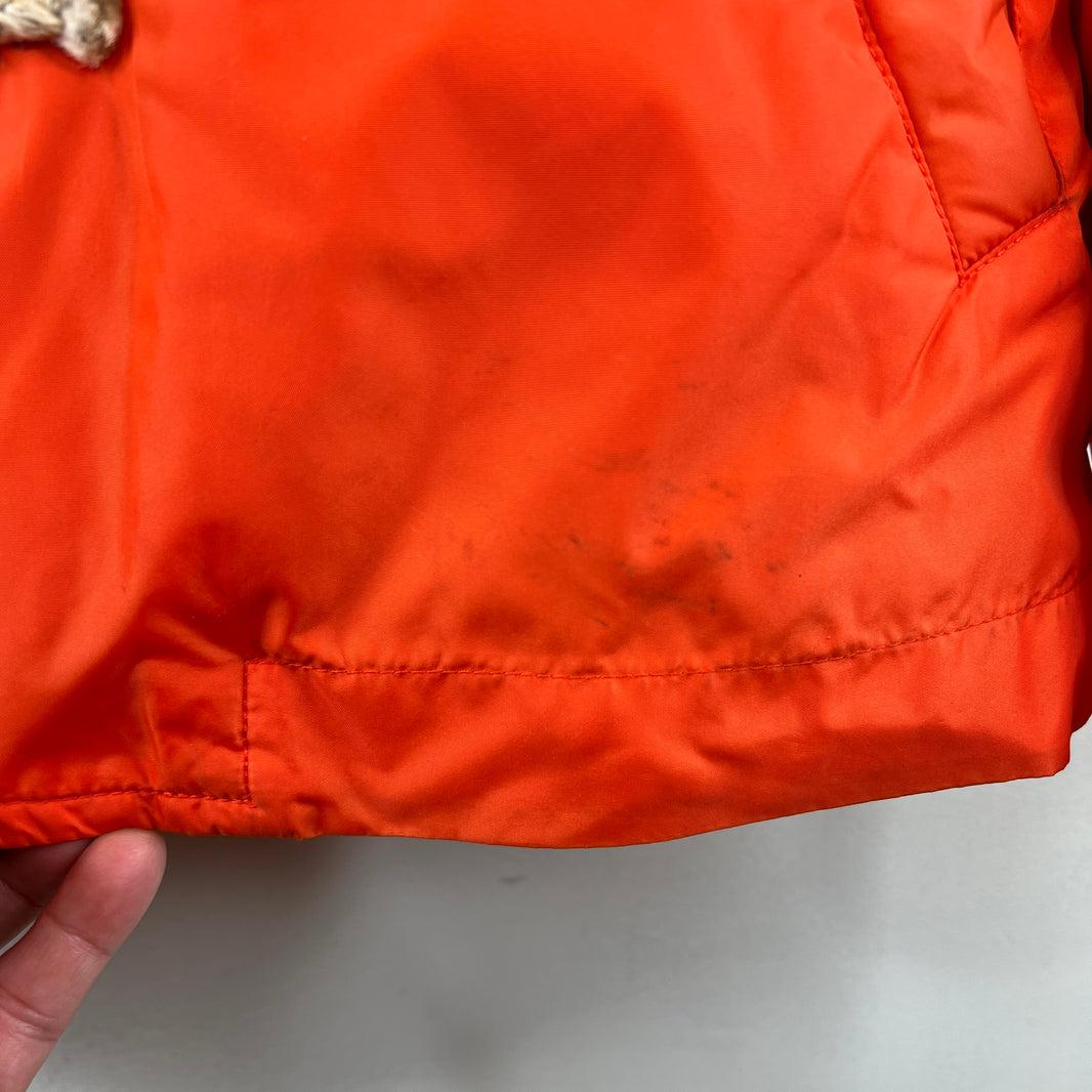 CDG Orange Puffer Jacket
