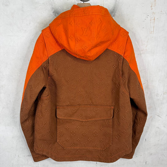 Louis Vuitton Orange Monogram Work Jacket