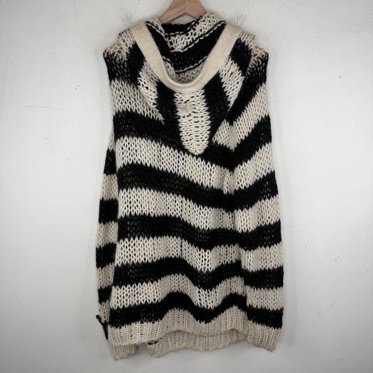 Saint Laurent Woven Striped Hoodie