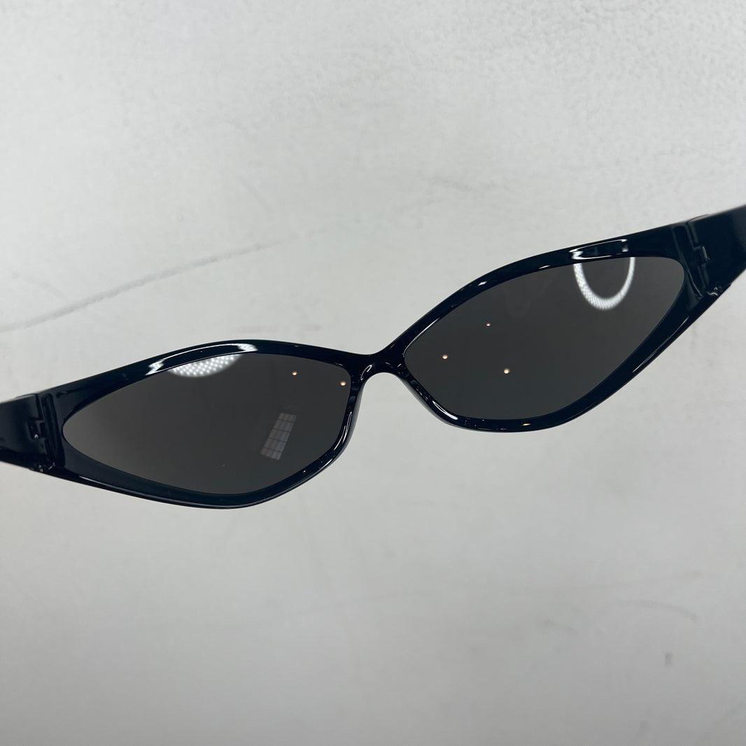 Balenciaga BB0285S Black Oval Sunglasses