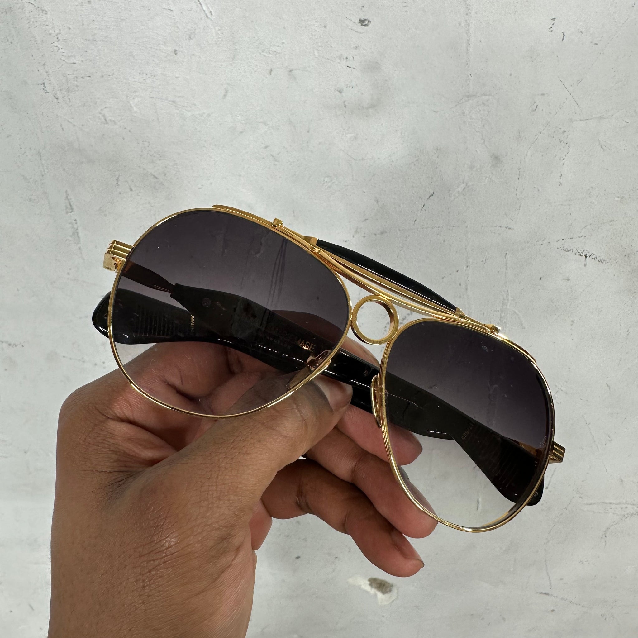 Jacques Marie Mage Aspen Aviator Shades