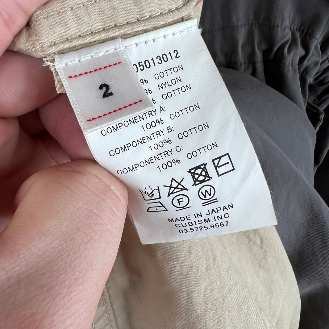 Visvim Gray Chamdo Fishtail Parka