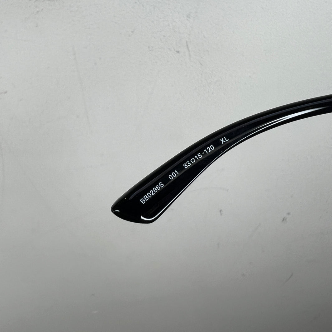 Balenciaga BB0285S Black Oval Sunglasses