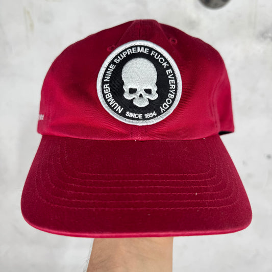 Supreme x Number (N)ine Skull Patch Hat