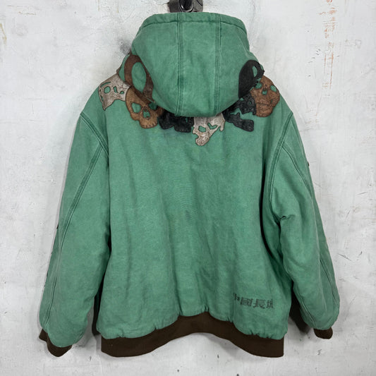 Supreme x Great China Wall Green Work Jacket