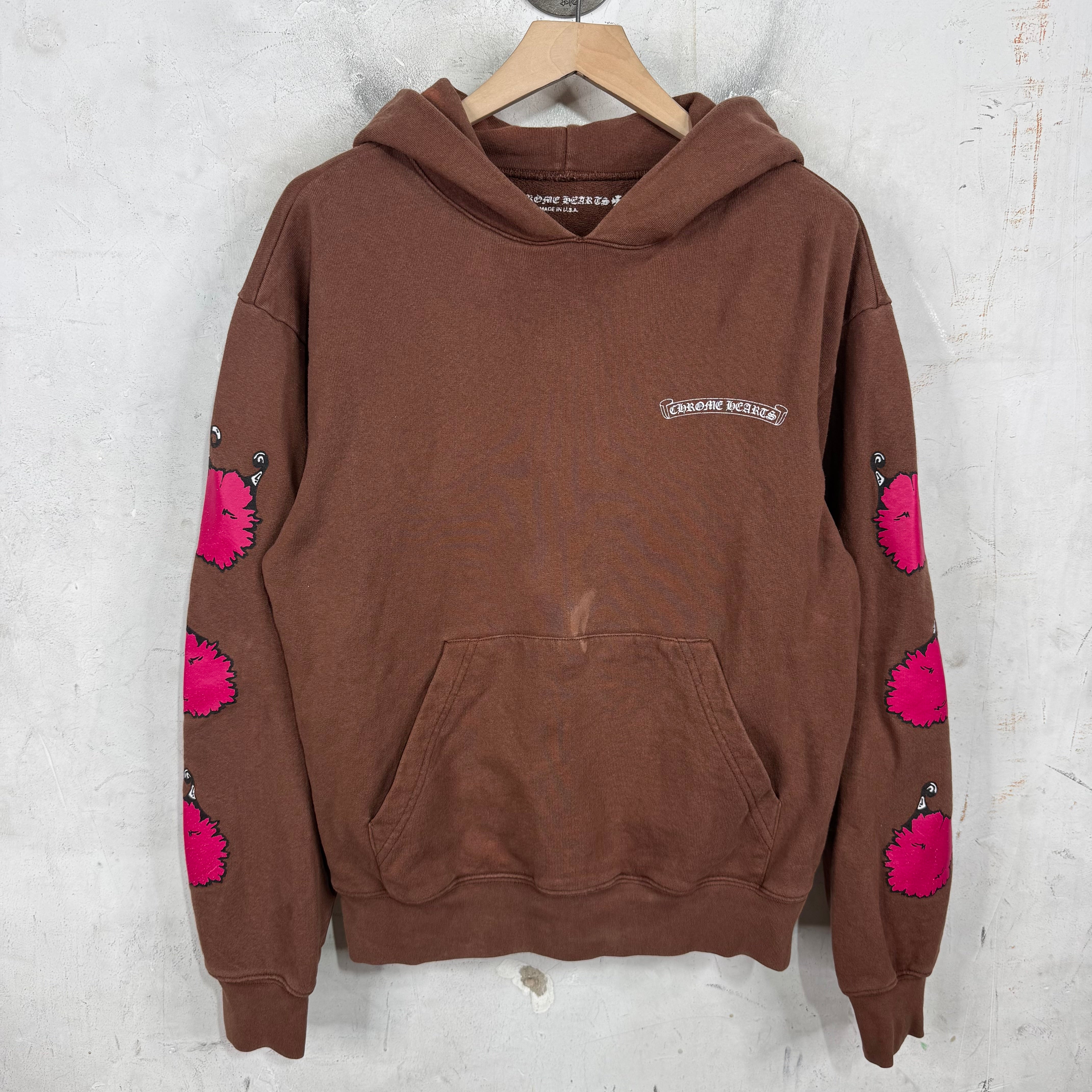 Chrome Hearts Brown Structure Hoodie – www.Lukes.store