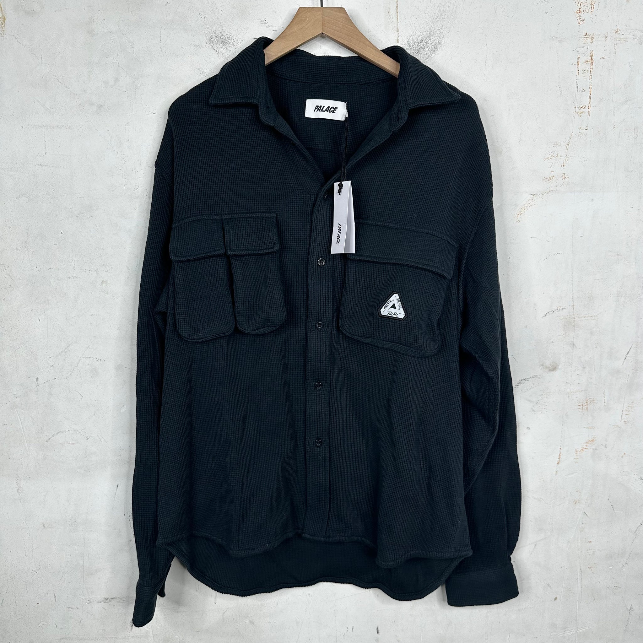 Palace 3D Pocket Thermal Button Up