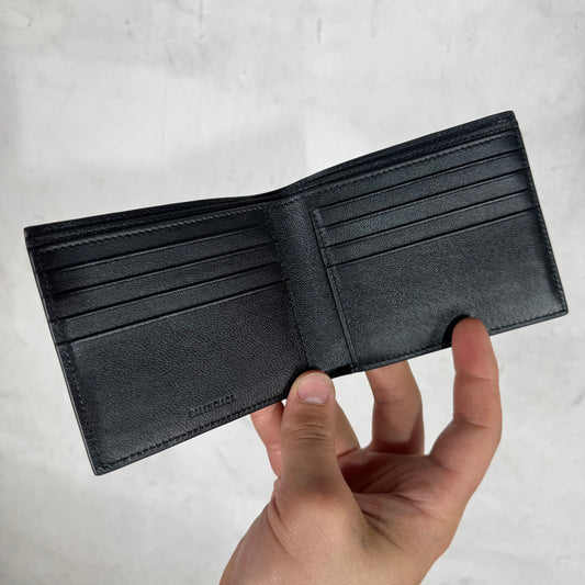 Balenciaga Interlock Logo Bifold Wallet