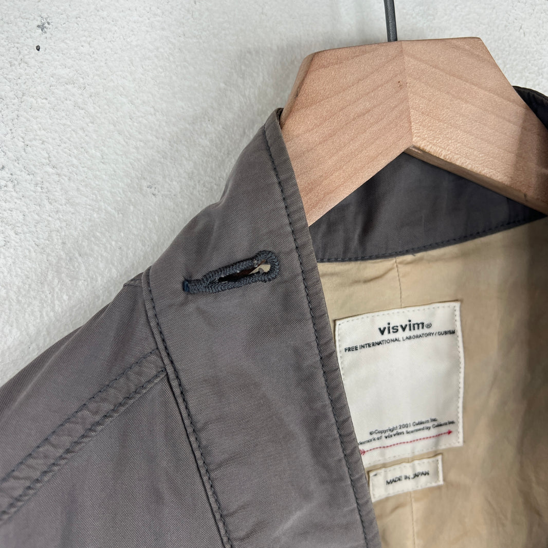 Visvim Gray Chamdo Fishtail Parka