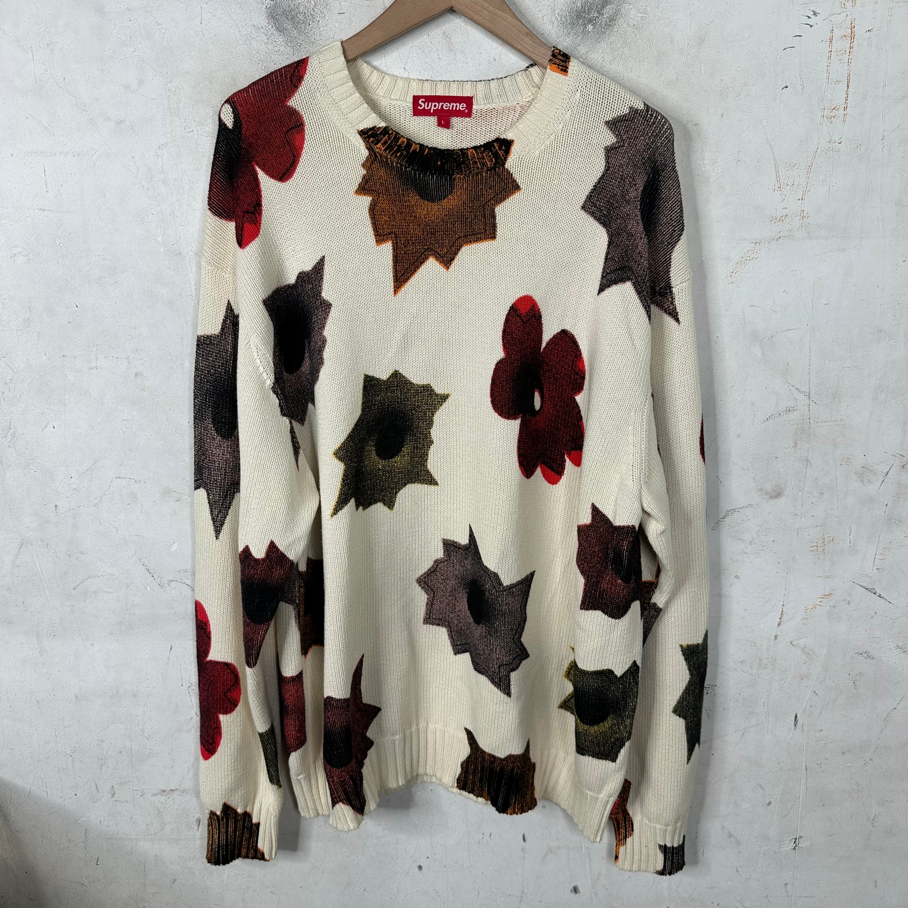 トップス XL Supreme Nate Lowman Sweater 22SS Supreme Nate Lowman Sweater (SS22) - $168