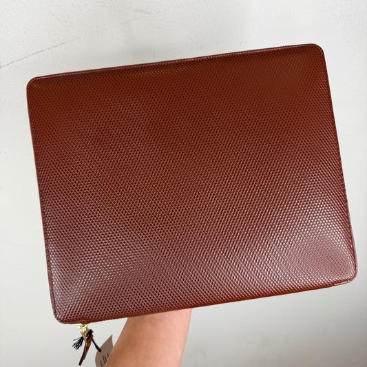 CDG Brown Clutch Bag