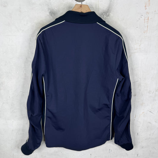 Prada Navy Red Bar Track Jacket