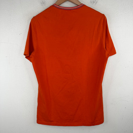 Prada Orange Ringer T-Shirt