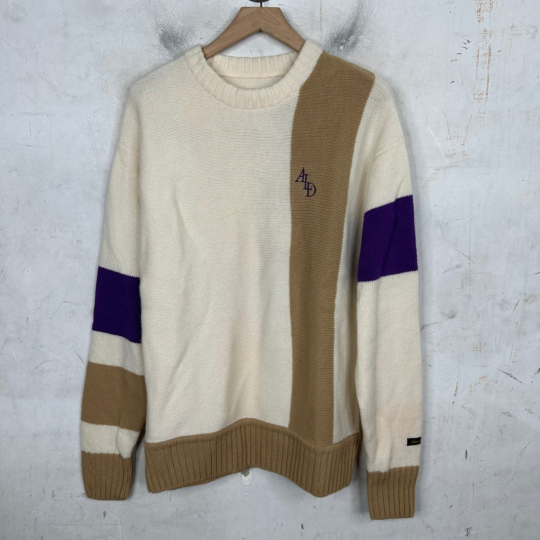 Aime Leon Dore Paneled Knit Sweater