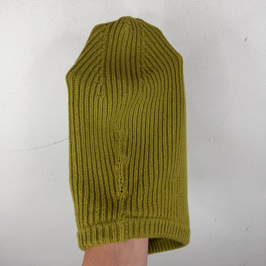 Rick Owens Green Cashmere Hood