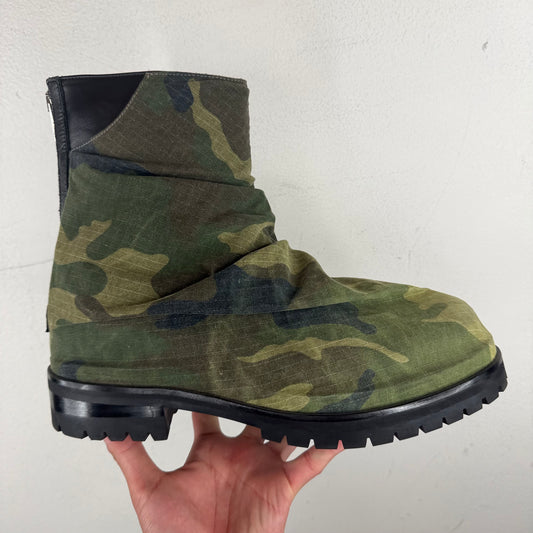 424 Green Camo Marathon Boots