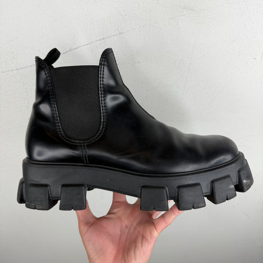 Prada Monolith Chelsea Boots