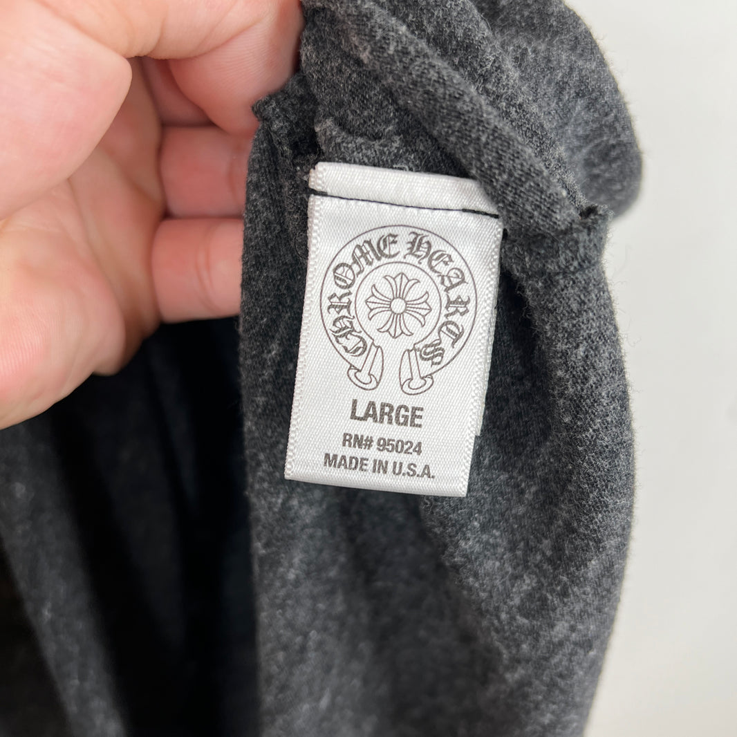 Chrome Hearts Crosses V-Neck T-Shirt