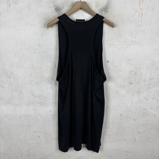 Balenciaga Distressed Long Sleeveless Shirt