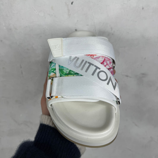 Louis Vuitton Watercolor Honululu Mules