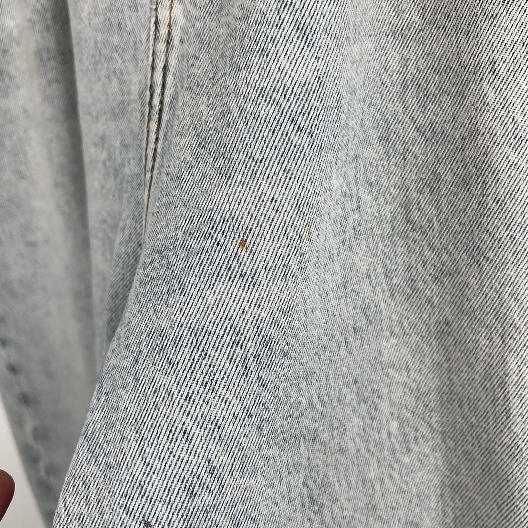 Balenciaga Light Wash Baggy Jeans