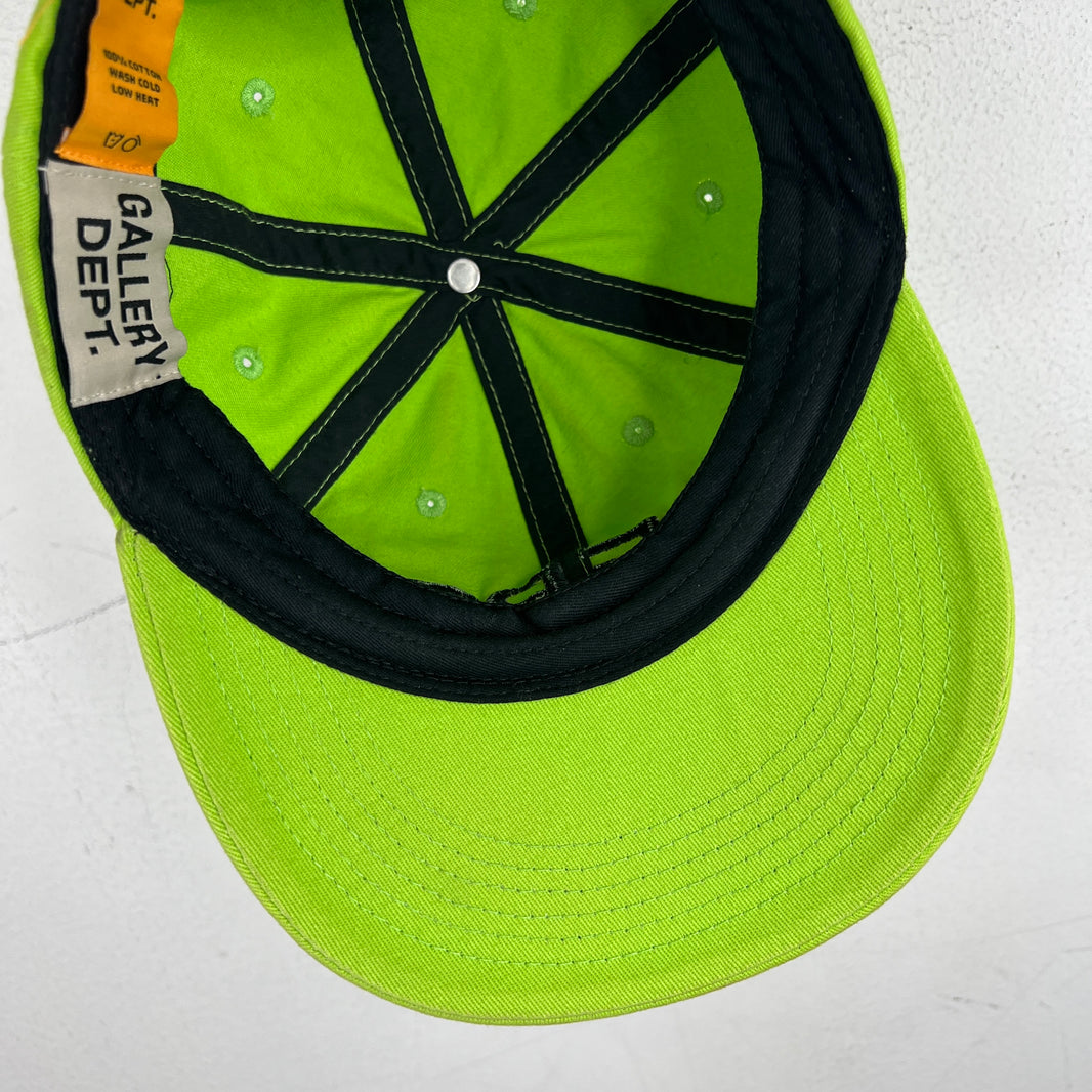 Gallery Dept Green Embroidered Hat