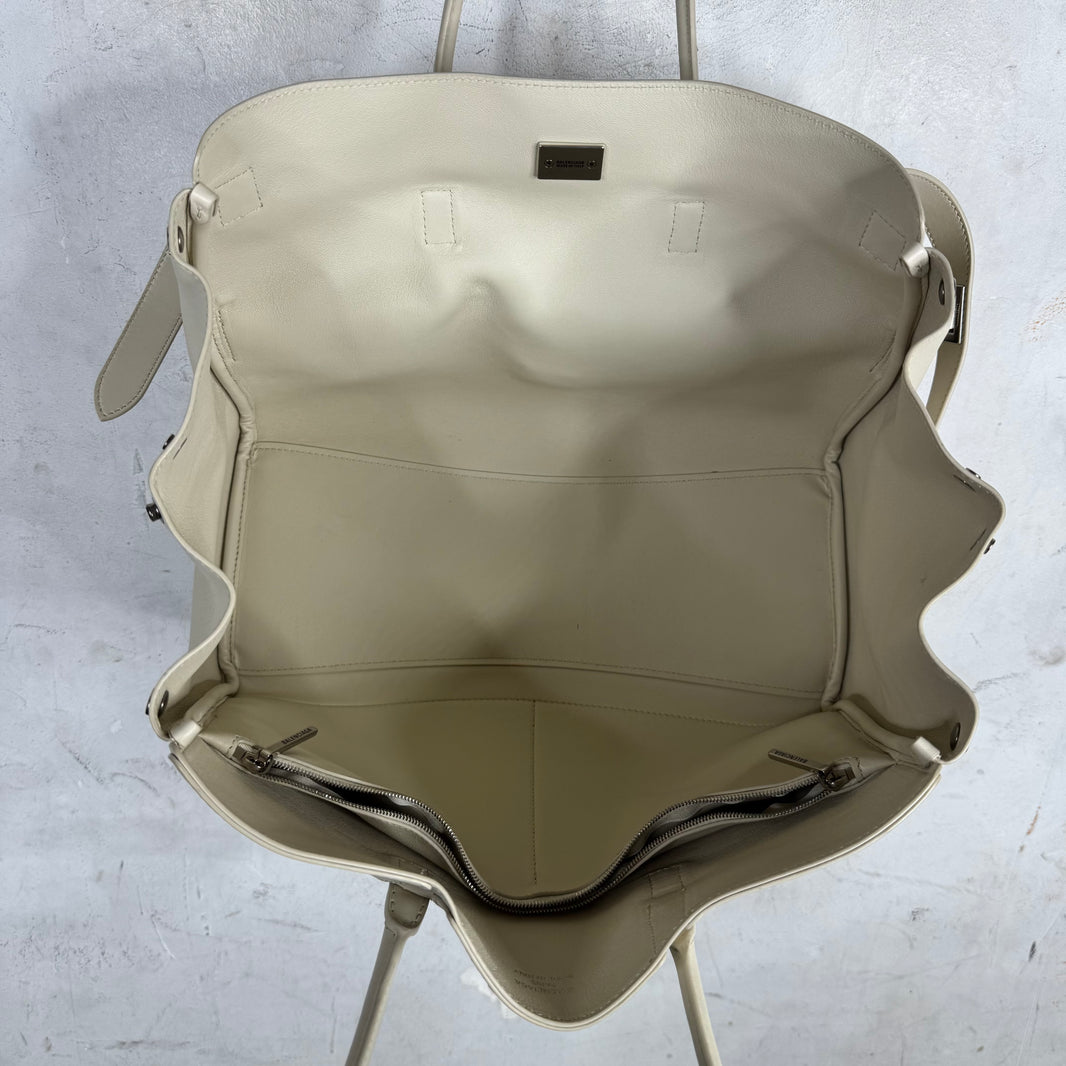Balenciaga Beige Medium Bel Air Bag