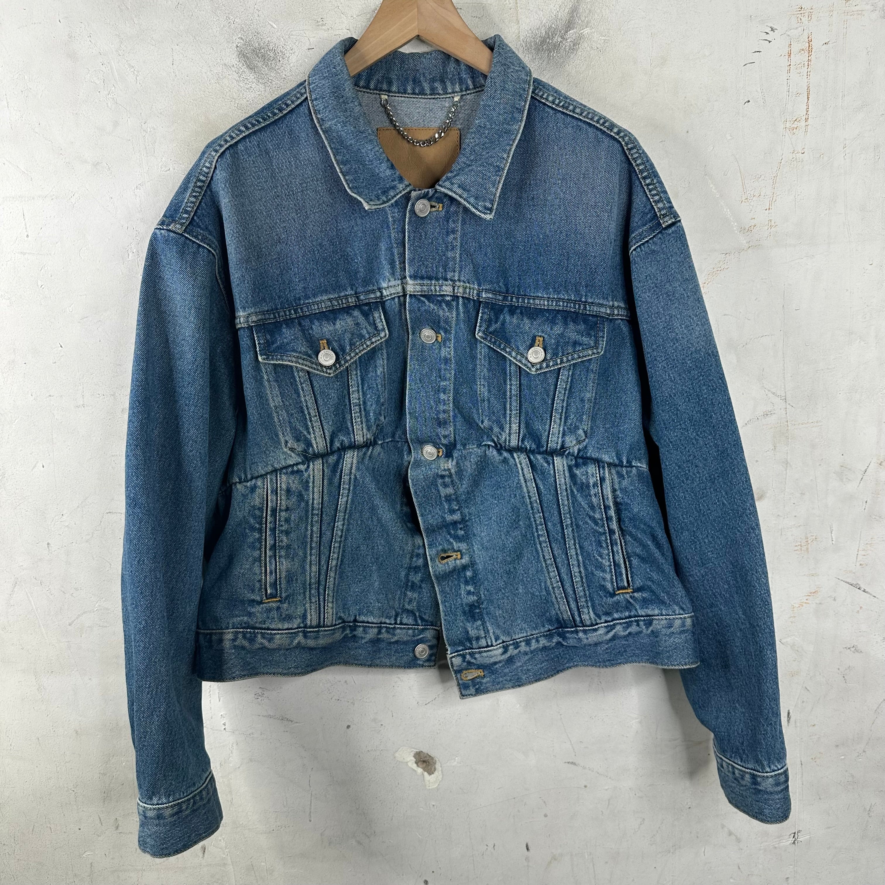 ジャケット・アウター BALENCIAGA SWING DENIM JACKET 34 BALENCIAGA SWING DENIM JACKET 34