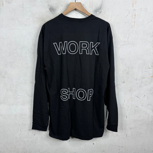 Stussy x Our Legacy Work Shop Black L/S T-Shirt