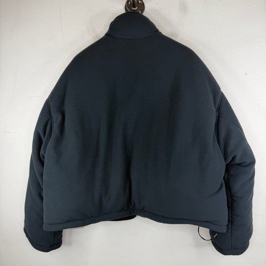 Balenciaga Interlock BB Reversible Fleece Puffer Jacket