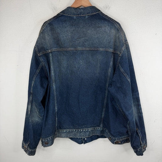 Balenciaga Dark Washed Denim Jacket
