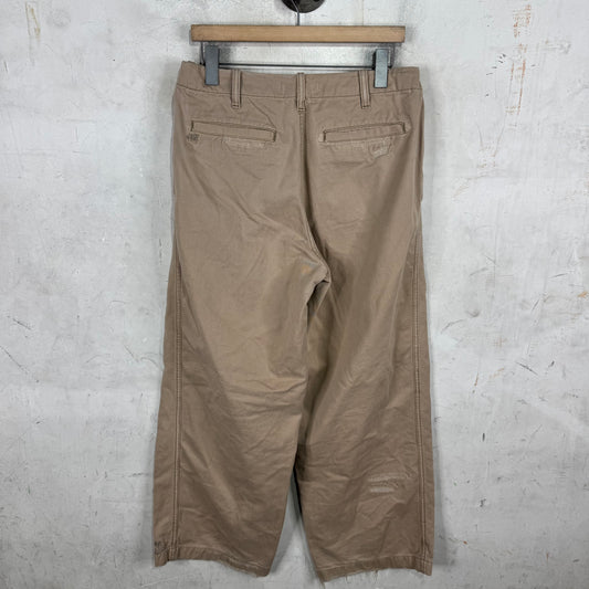 Acne Studios Repair Stitched Khaki Pants