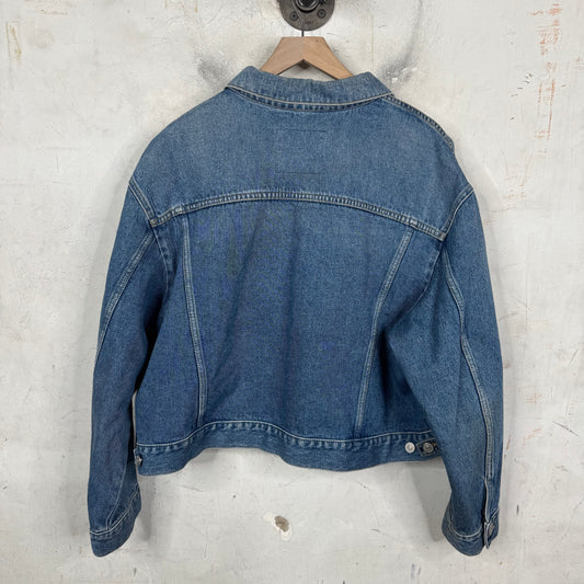 Balenciaga Blue Denim Swing Jacket