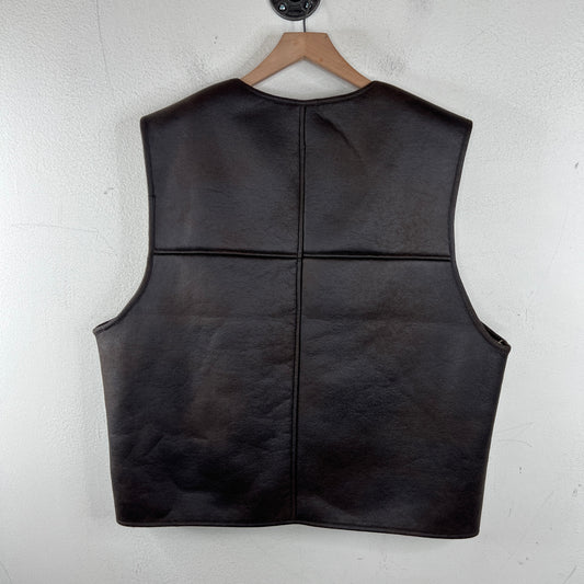 Supreme Faux Leather Vest