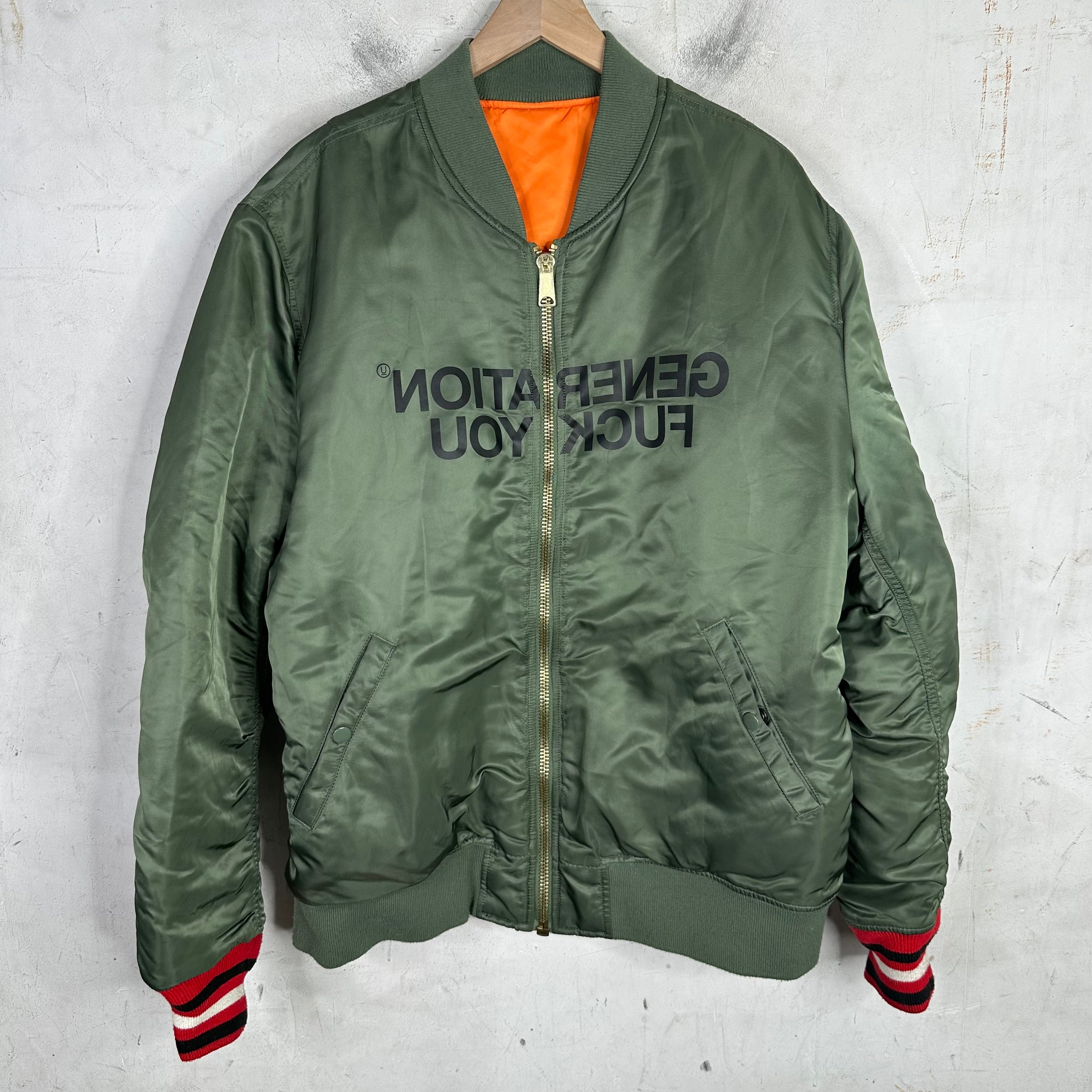 Supreme x Undercover F U Bomber Jacket – www.Lukes.store Supreme x Undercover F U Bomber Jacket – www.Lukes.store