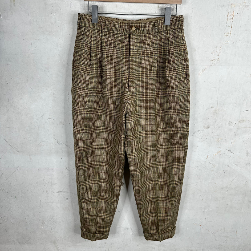 Comme Des Garcons Tweed Wool Trousers