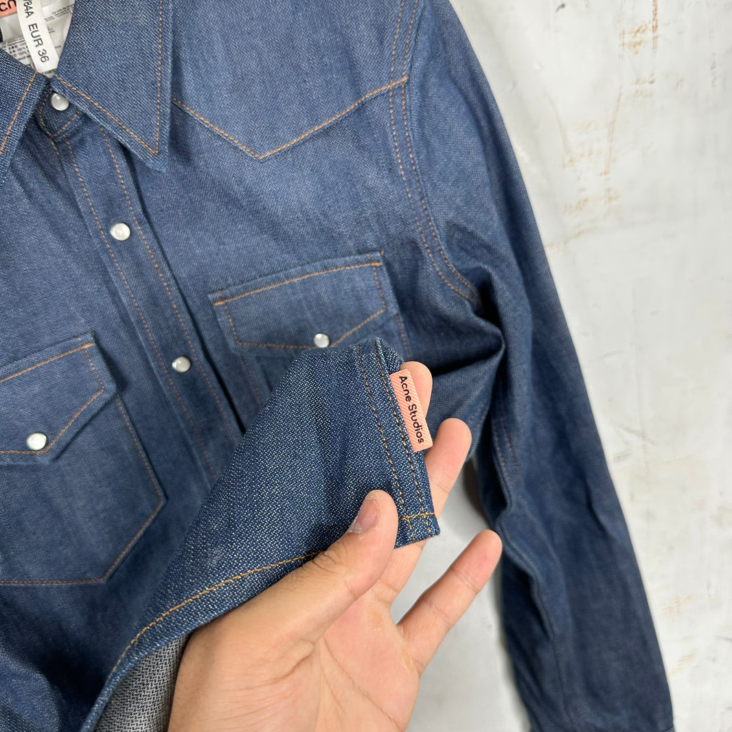 Acne Studios Denim Tiny Overshirt
