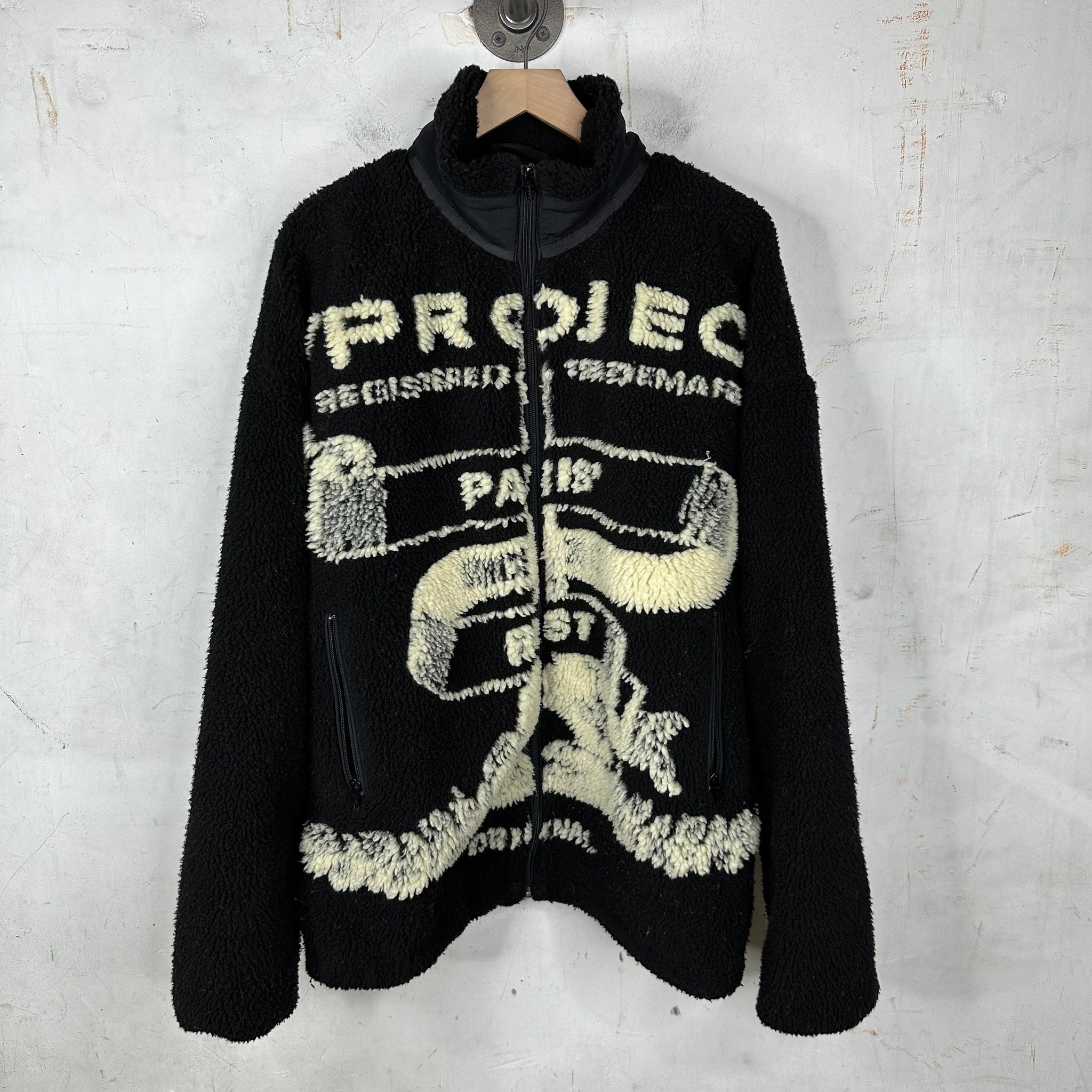 Y/Project Logo Fleece Jacket
