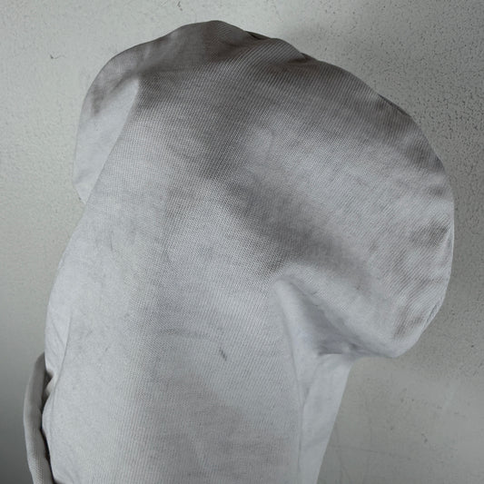 424 Academy Crest White Beanie